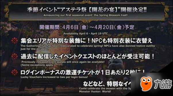 怪物獵人世界3月22日更新了什么 更新內(nèi)容一覽