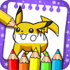 coloring pokemo monster pikachu