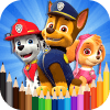 Paw Puppy Patrol Coloring Book免费下载