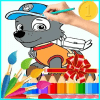 How to Color Paw Patrol and Peppa for fans free