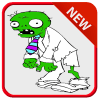Zombie Coloring Paintting Drawing Book Game