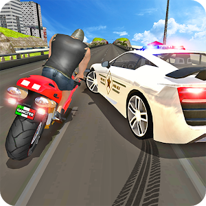 US Police vs Gangster Car Chase Simulator 3D