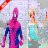 Puzzle For Superheroes And Princesse