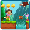 Run Dora in Jungle Adventure - Mania Explorer