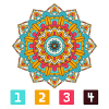 Mandala Coloring Book - Color By Number费流量吗