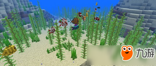 我的世界18w10b发布 新增死珊瑚方块和热带鱼音效