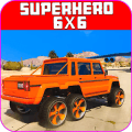 Superhero coastal jeep racing adventure中文版下载