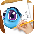 游戏下载How to draw Dory and Nemo Reef