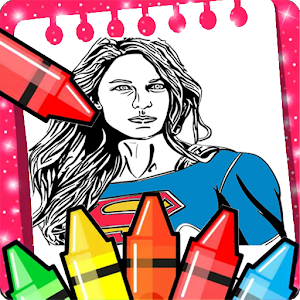 Super Woman Coloring Pages