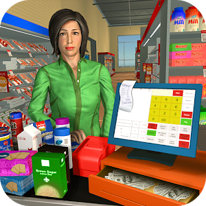 虚拟超市杂货出纳3D家庭游戏