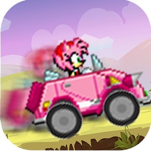 Amy rose vs sonic race