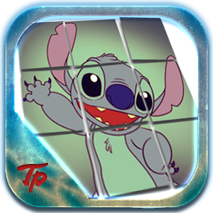 Slide Puzzle For : Stitch!