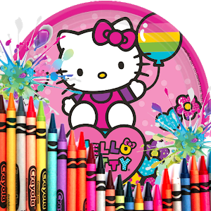 coloring kitty fun