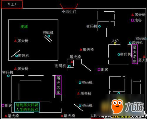 第五人格地圖平面圖大全 第五人格地圖平面圖詳解