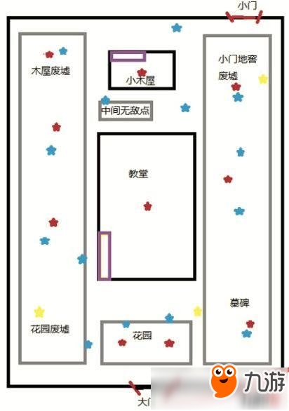 第五人格軍工廠/醫(yī)院/教堂電機(jī)刷新位置大全：電機(jī)+火箭椅刷新規(guī)律多圖介紹