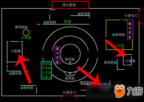 第五人格地窖地圖 地窖地圖位置詳解