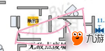 《第五人格》圣心医院详细地图 大门地窖出口无敌柜子地下室地图