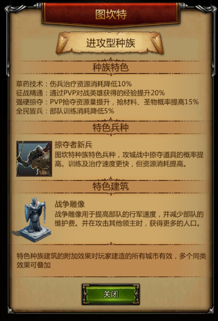 《戰(zhàn)火與文明》三大種族解析