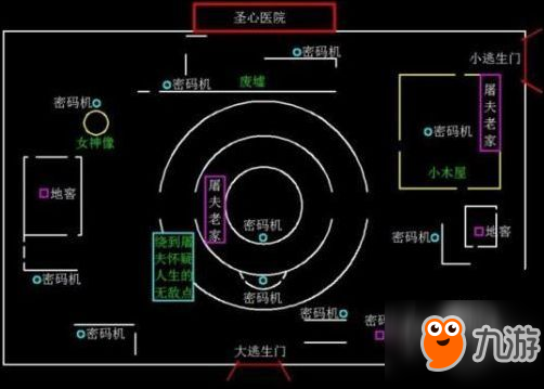 第五人格逃生門在哪 工廠醫(yī)院紅教堂逃生門位置