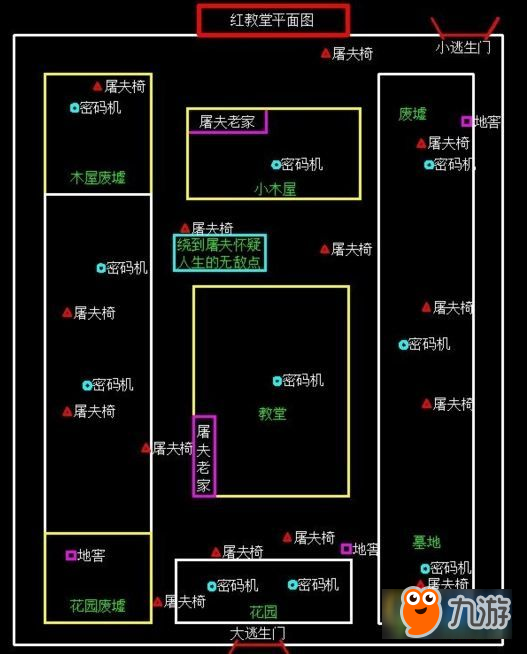 第五人格屠夫椅在哪 第五人格地图有几把椅子