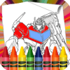 Robot Transform Coloring Pages games free