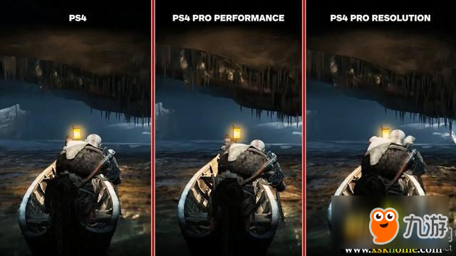 《战神4》PS4和PS4Pro画面对比视频分享