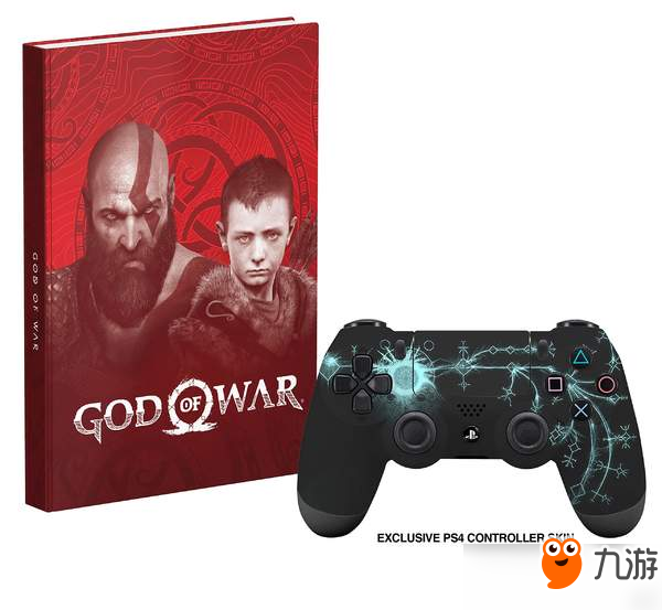 《战神4》PS4主题手柄曝光 利维坦之斧加身，超炫酷
