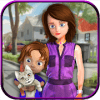 Virtual Family Cat Adventure Family Mom Simulator免费下载