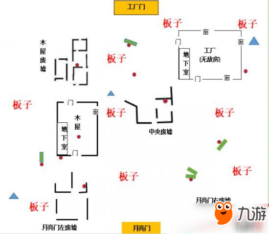 第五人格军工厂地图介绍