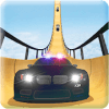 US Police Mega Ramp Car Stunt: Police Cop Car Ramp玩不了怎么办