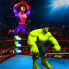 Superhero Wrestling Battle Arena Ring Fighting