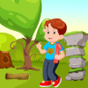 Cute School Boy Escape Kavi Game-363