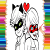 游戏下载Livre De Coloriage LadyBug Et CatNoir (Miraculous)