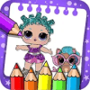 coloring lol surprise princesses doll's最新版下载