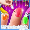 Virtual Nail Art Fashion Salon Games for Girls