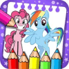 my coloring Little pony MLP Unicorn