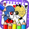 coloring Miraculos Ladybug And Cat noir