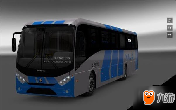 欧洲卡车模拟2 EAA巴士MOD分享 欧卡2巴士MOD