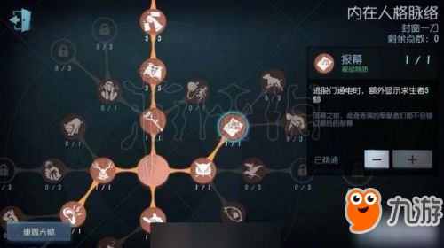 最新第五人格天赋加点 现版本全人格天赋加点技巧图