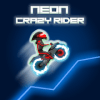 Neon Crazy Rider - The motocross tracker game