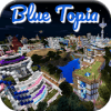 Blue Topia Amazing Map for MCPE