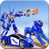 US Police Robot War Tiger Robot Transform Games免费下载