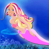 Princess Mermaid Race