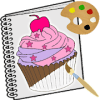 My Sweet Cupcake Saloon Coloring Book Pages
