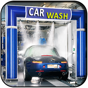 Car Wash Service Station 3D