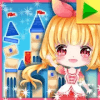 Princess Cherry Castle Blocks Construction Builder