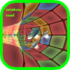 super 3D colorful illusion tunnel