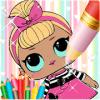 Coloring Book for Dolls Surprise new