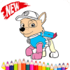 Coloring Book : PAW and Patrol