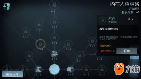 第五人格天赋技能大全 天赋技能效果介绍